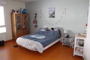 photo du studio d'un résident au foyer d'hébergement