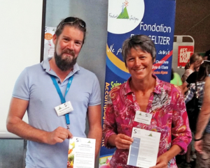 Vincent Kieffer, éducateur sportif et Sylvie Stagnaro, diététicienne